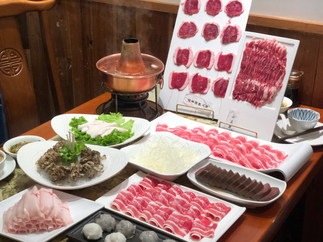 烟台探店祚东老北京铜锅涮肉