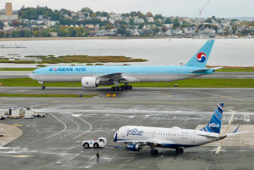 大韩航空777空难图片