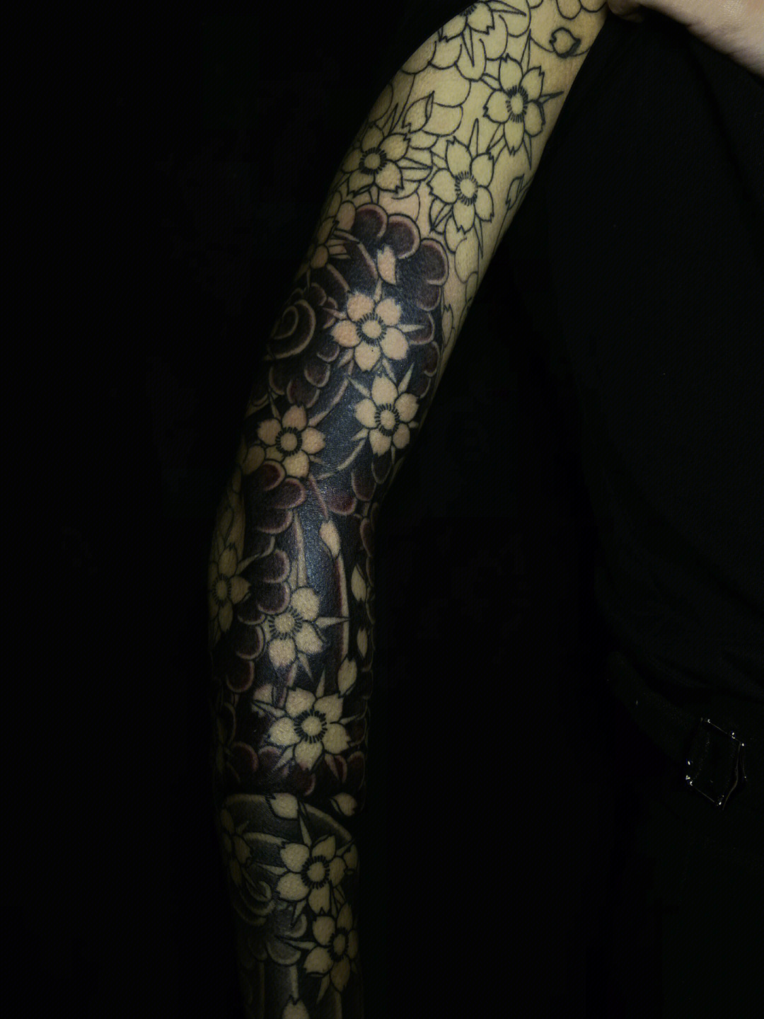田柾国手臂纹身图片