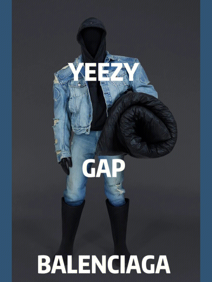 yeezygapbalenciaga三方联名正式发售