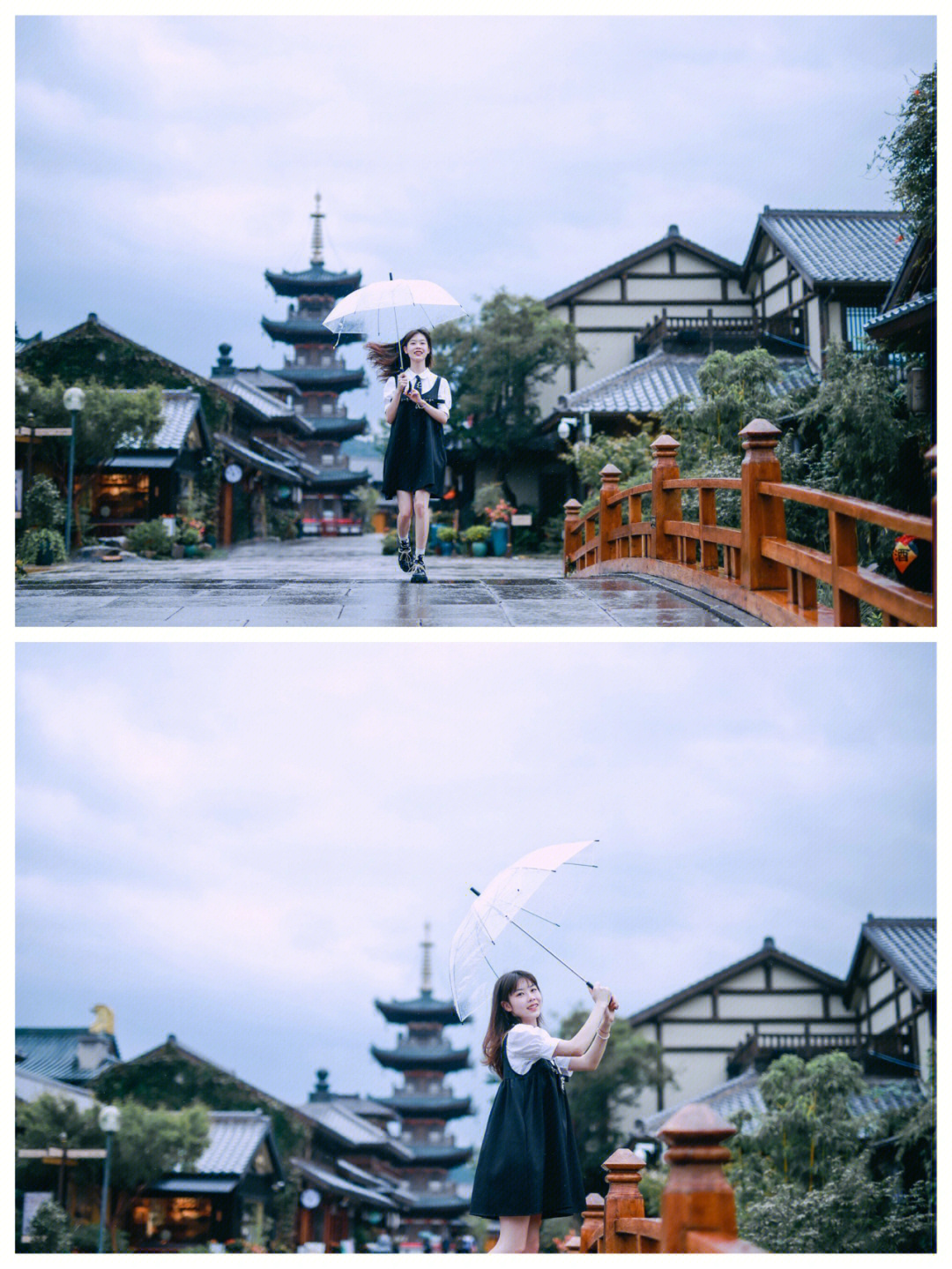 无锡约拍旅拍灵山小镇拈花湾日系少女写真