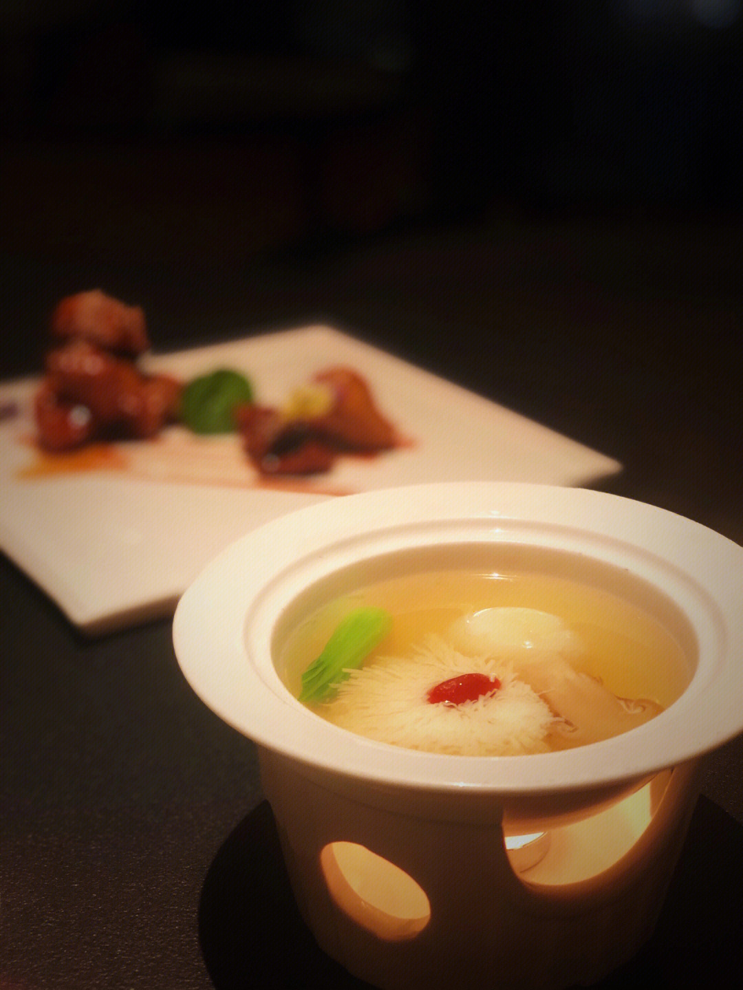 很浓郁,沙蒜,就是海葵,福州常用来做酸辣汤,这种做法确