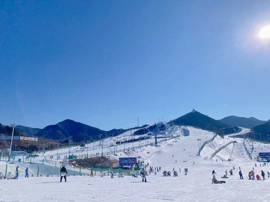 北京高山滑雪场图片