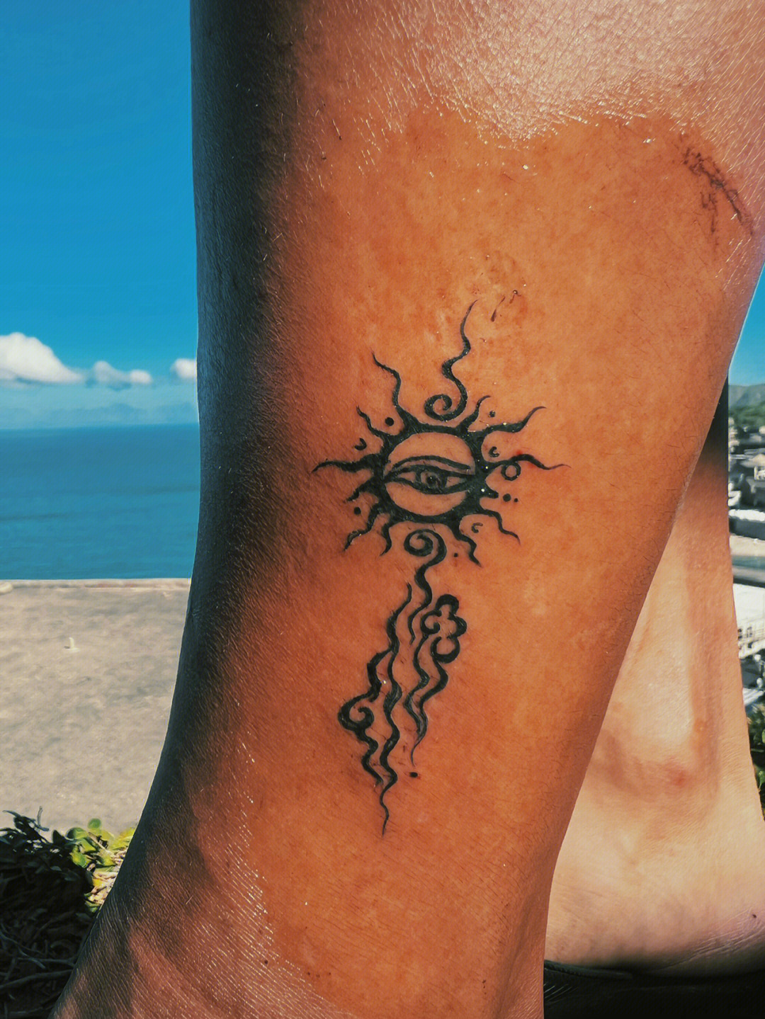 太阳纹身的寓意图片