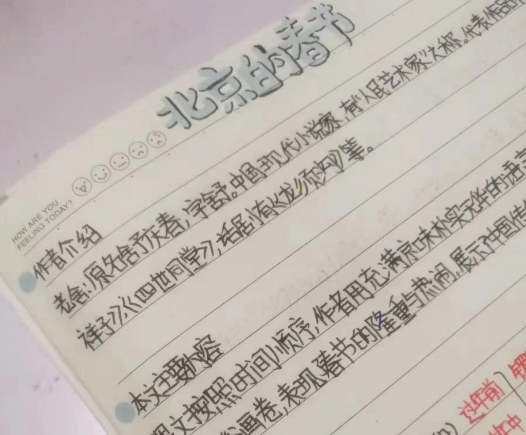 北京的春节读书笔记图片