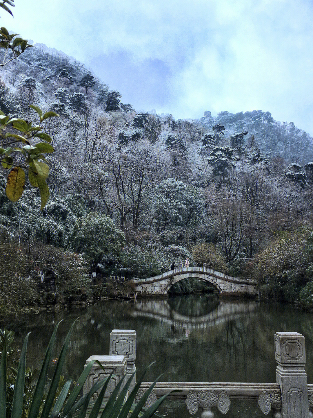 贵阳积雪难得一见