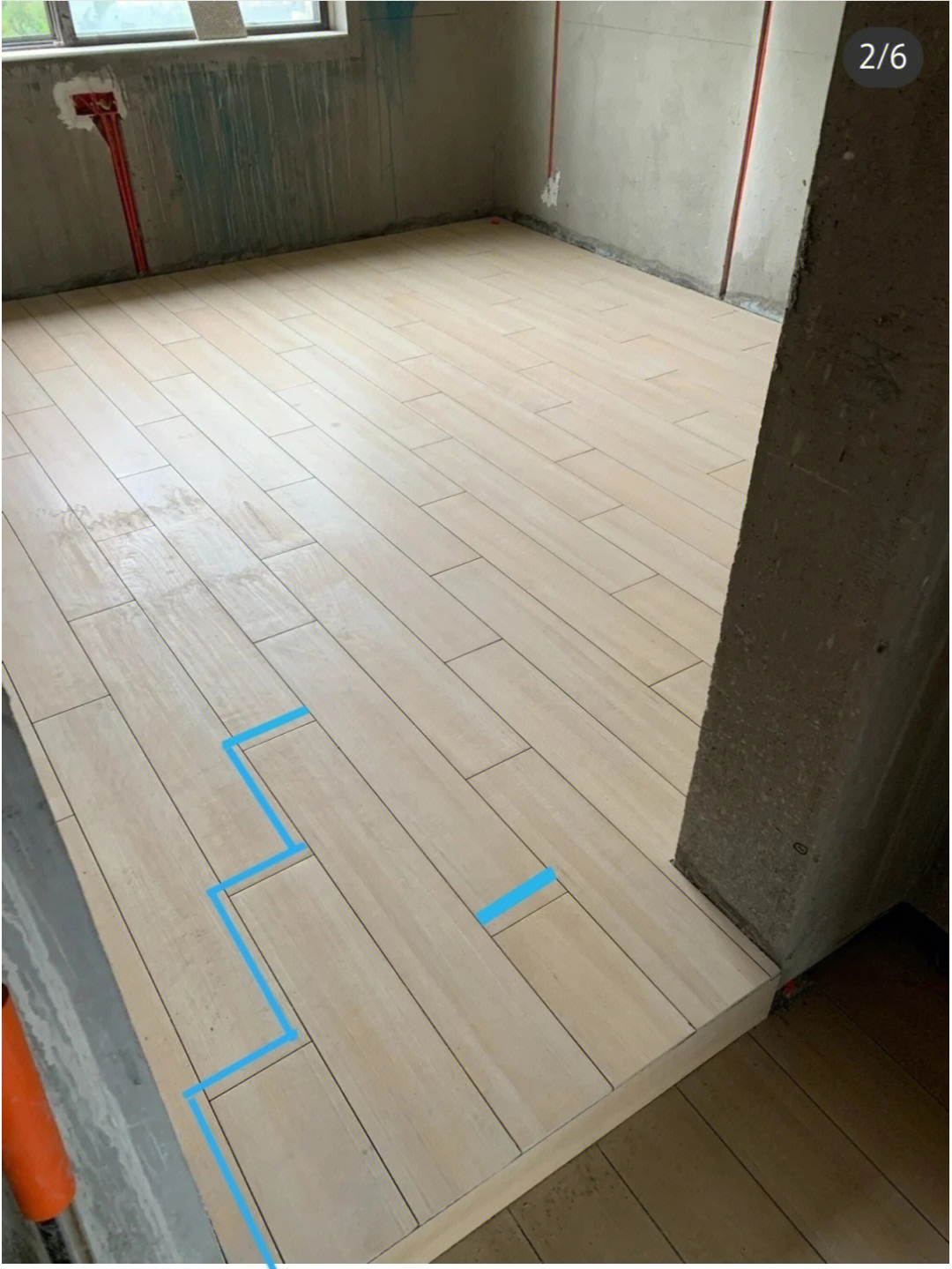 木纹砖木地板369铺法