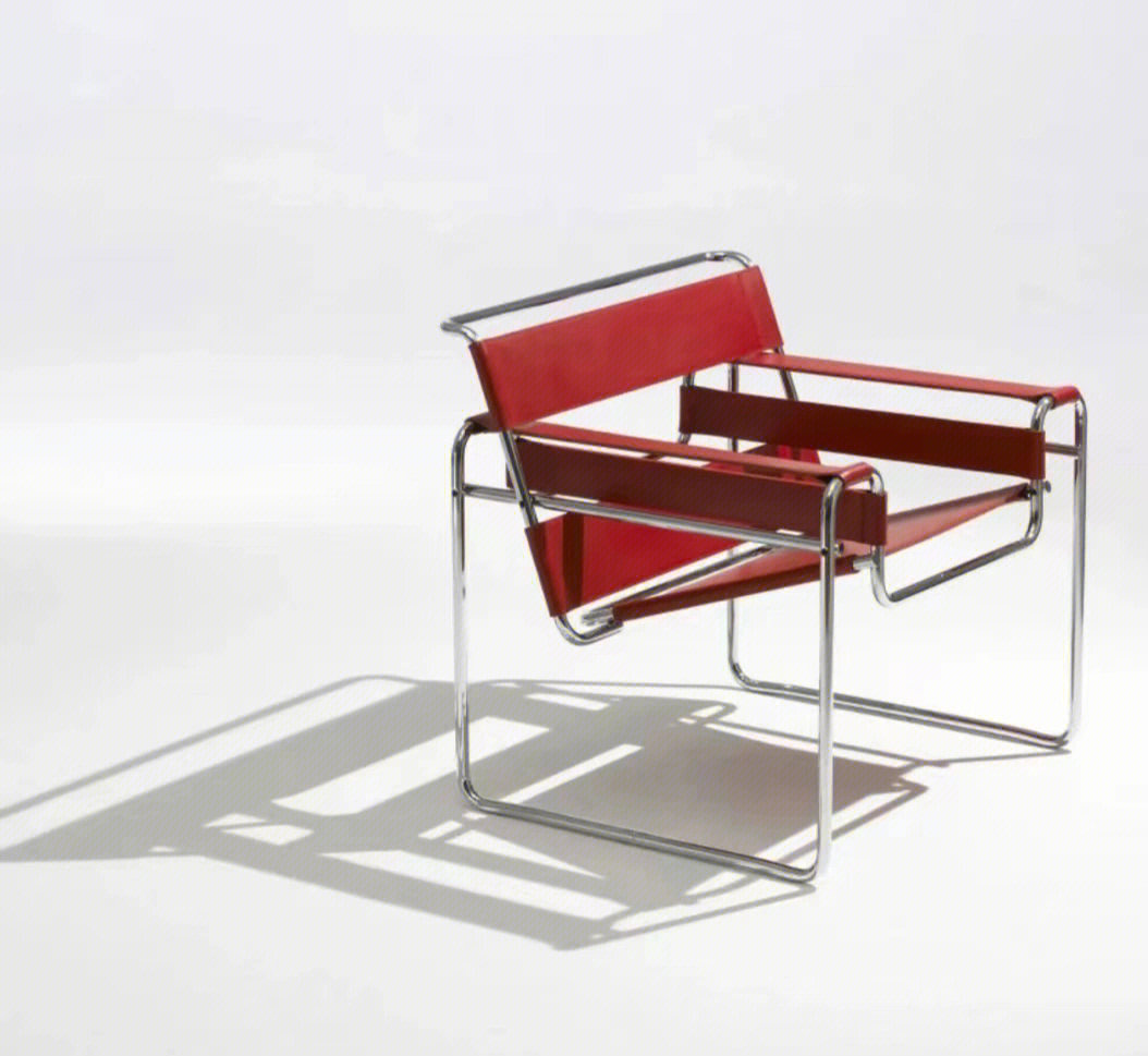 致敬经典区:世界上第一把钢管椅-瓦西里椅 这把椅子诞生于1925年