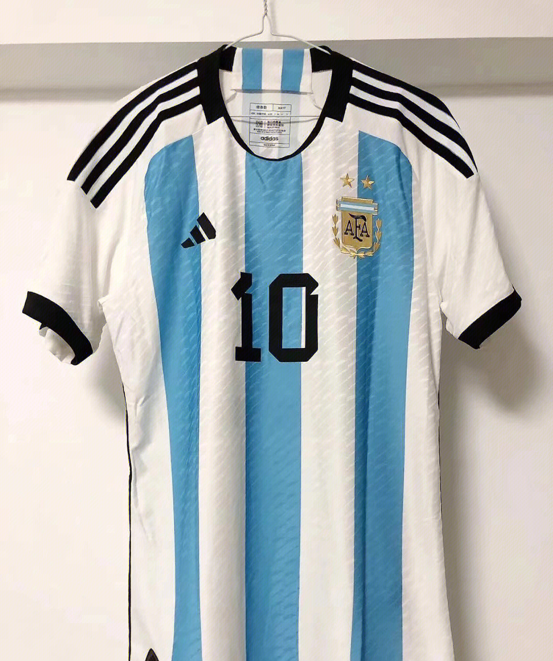 世界杯阿根廷球衣梅西足球服套装男定制国家