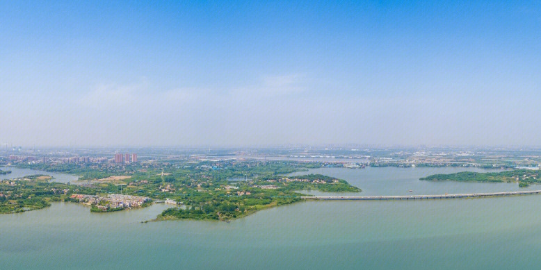 武汉严西湖湿地公园图片