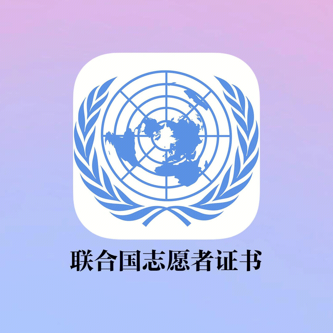 联合国安保部证书图片