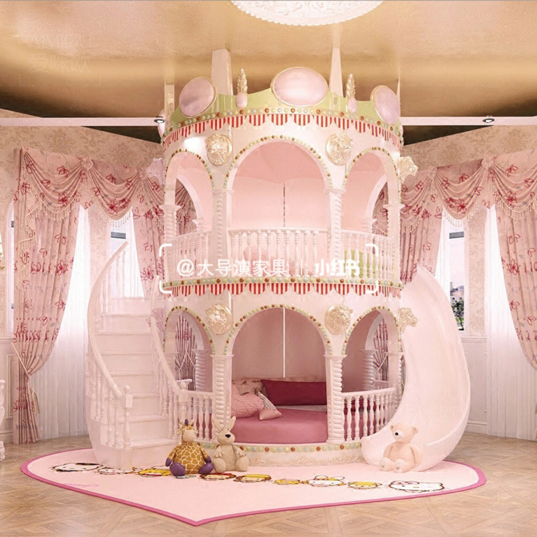 这款欧式女孩城堡梦幻公主床有喜欢的吗