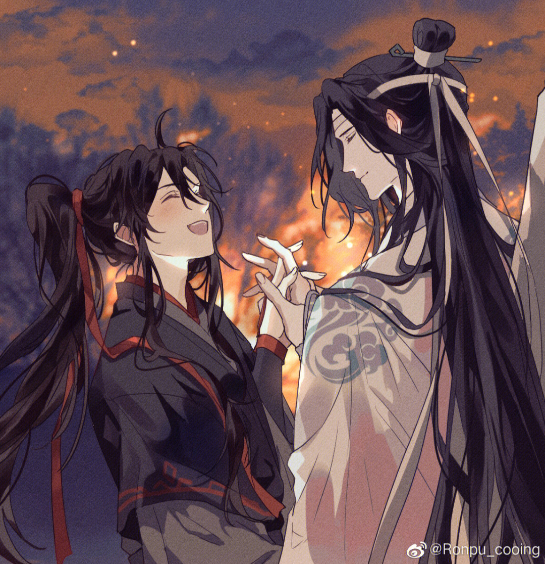 魔道祖师头像情侣图片