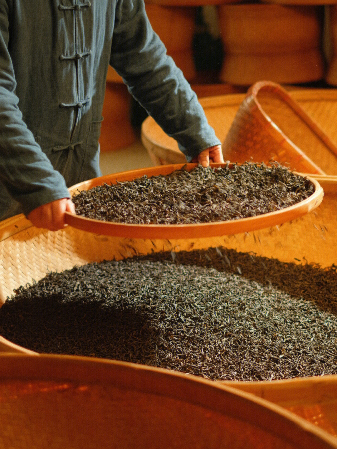 岩茶的制作工艺流程图片