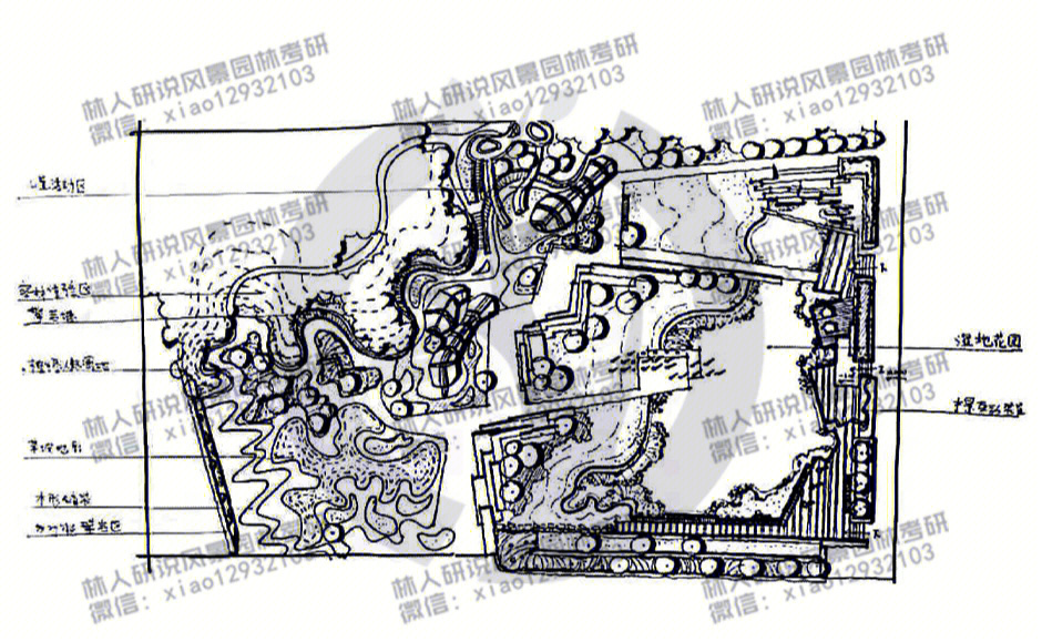 大鱼公园平面图手绘图片