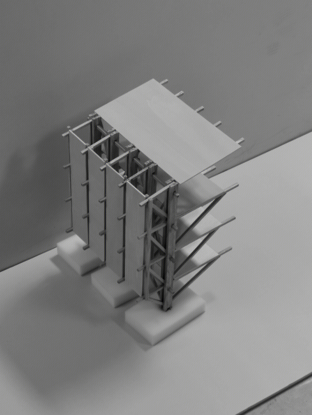 杆件模型建筑设计图片