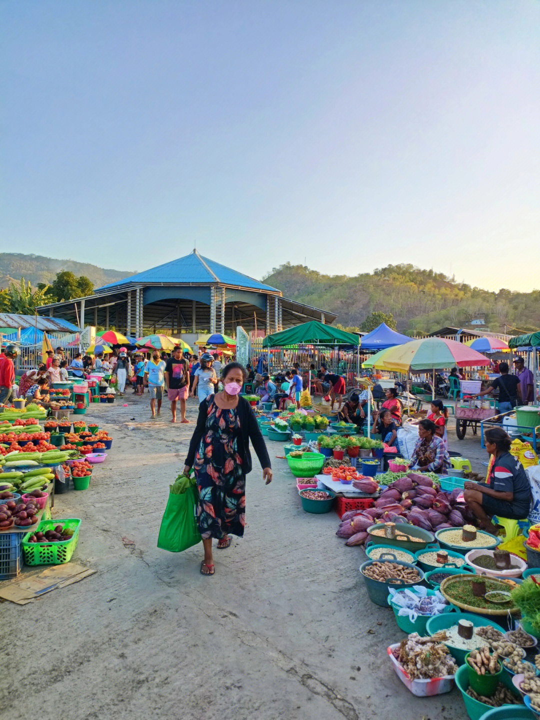 东帝汶的菜市场