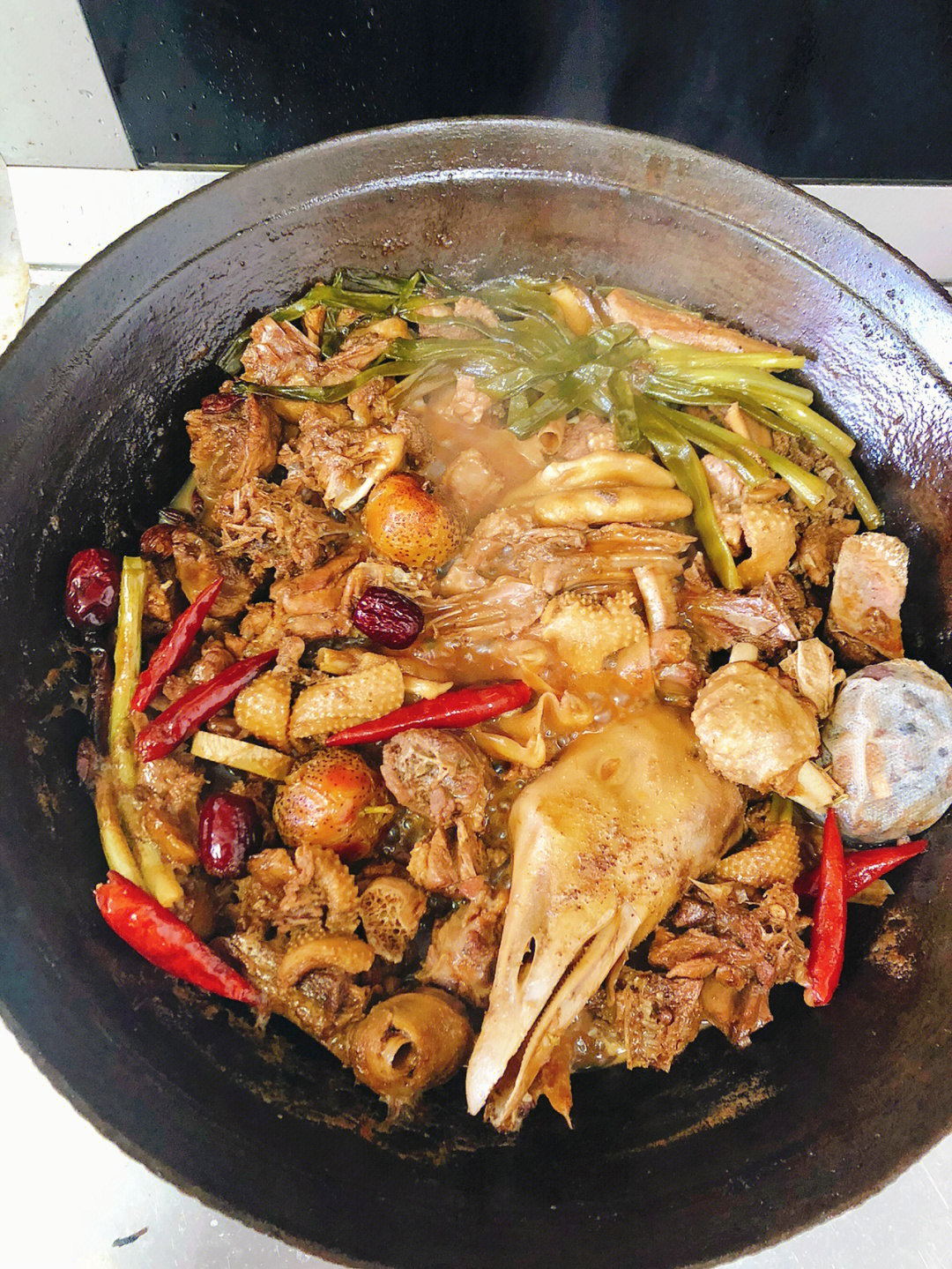 美食日常#铁锅炖大鹅#东北铁锅炖大鹅#炖大鹅#铁锅炖#好