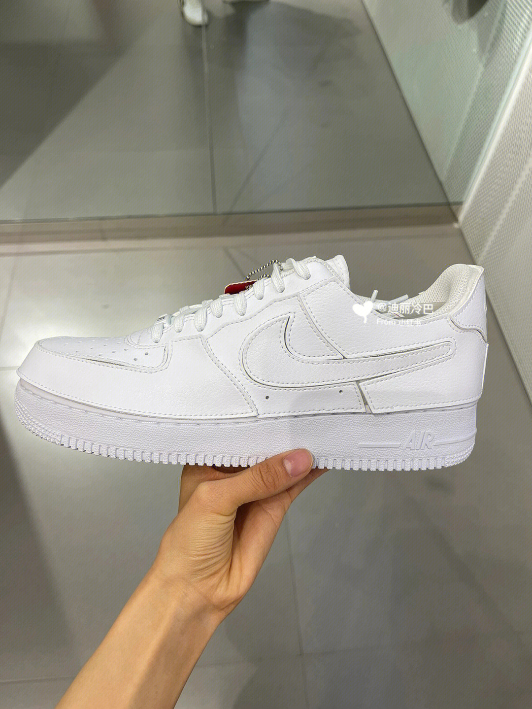 nike af1男子魔术贴空军一号板鞋#nike af-1 空军一号#撕撕乐牌价