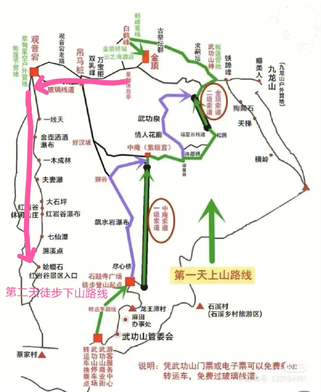 萍乡武功山一日游攻略图片