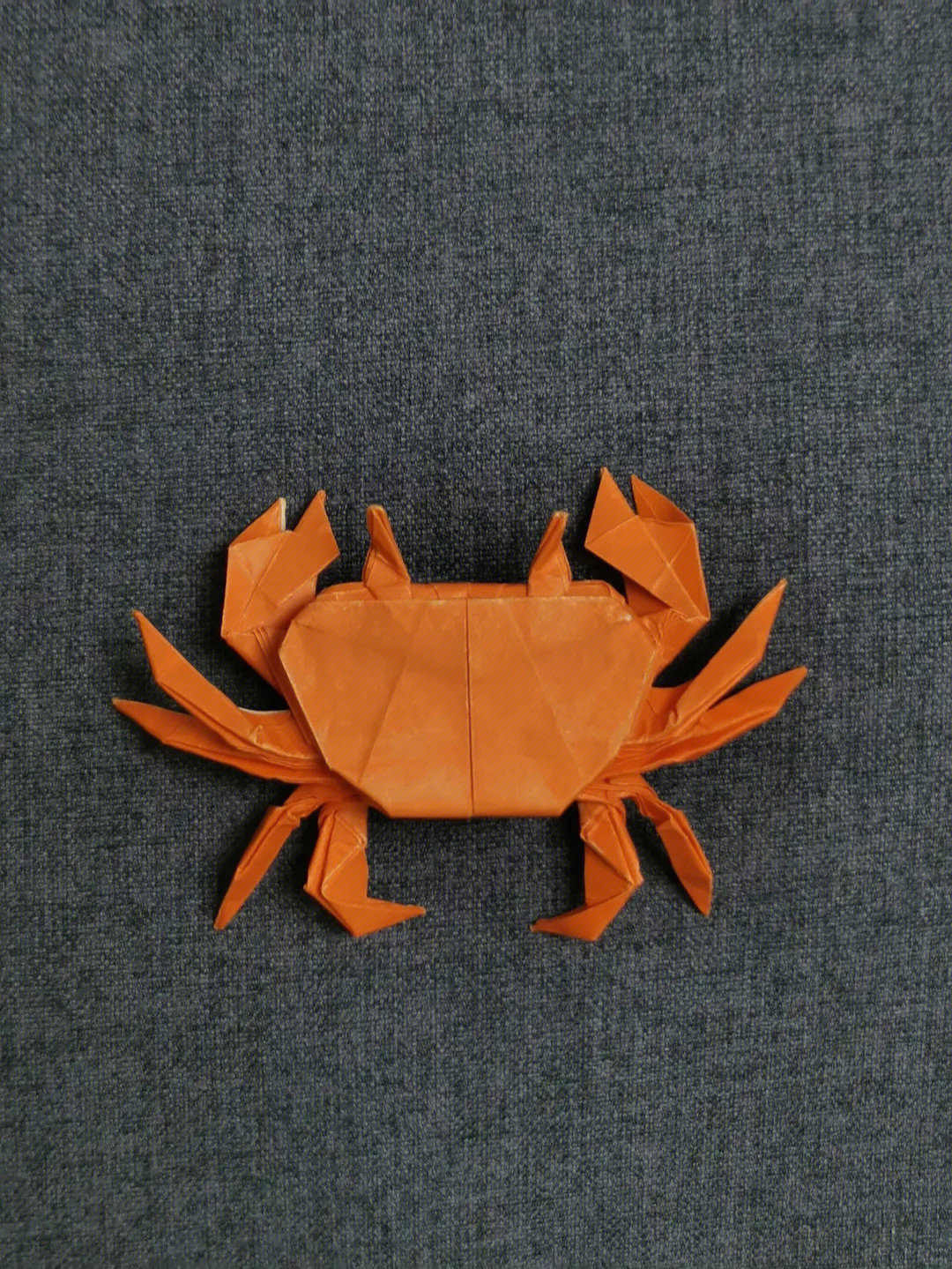 手工螃蟹折法图片
