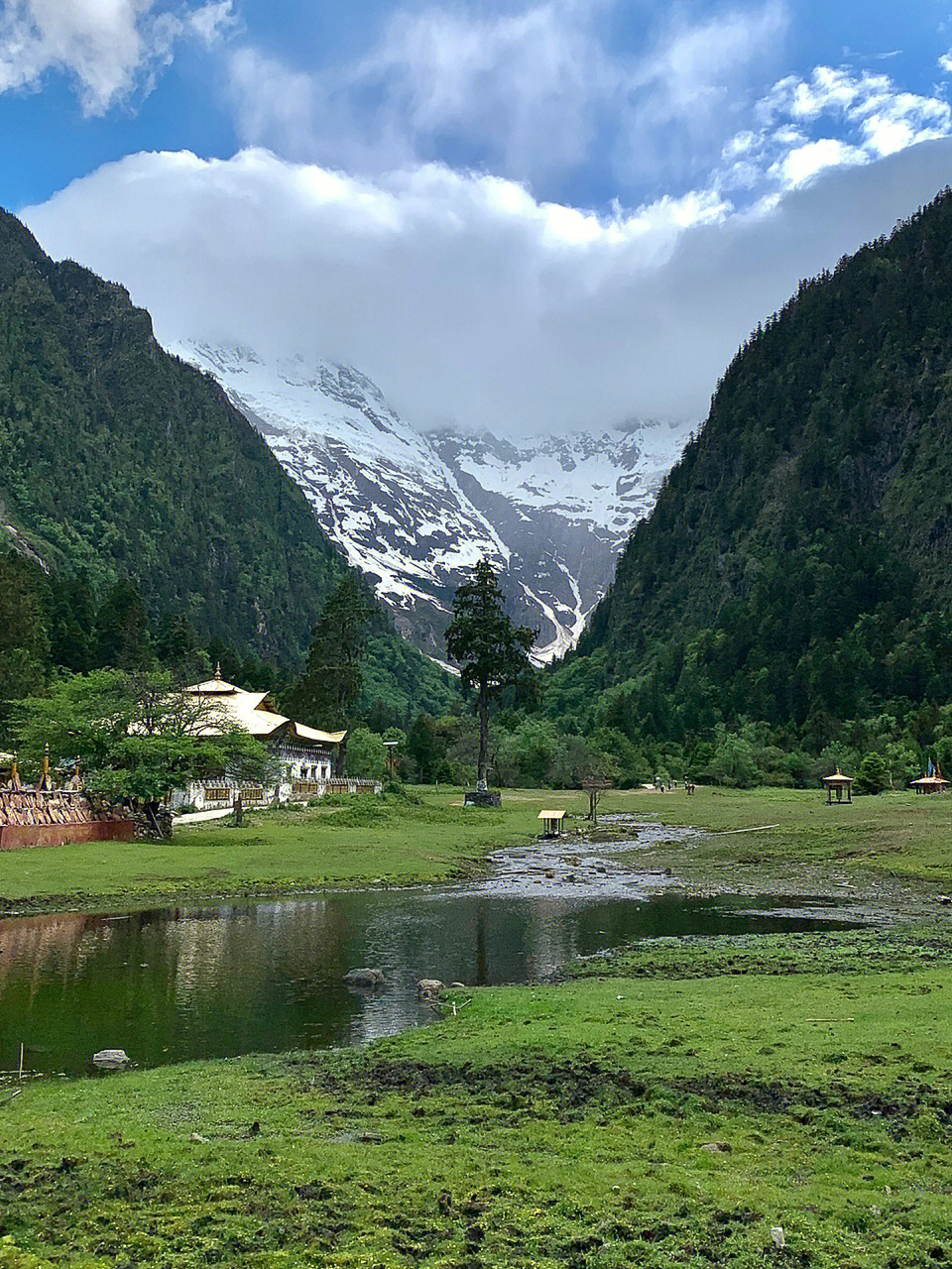 雨崩我真的太爱雪山了