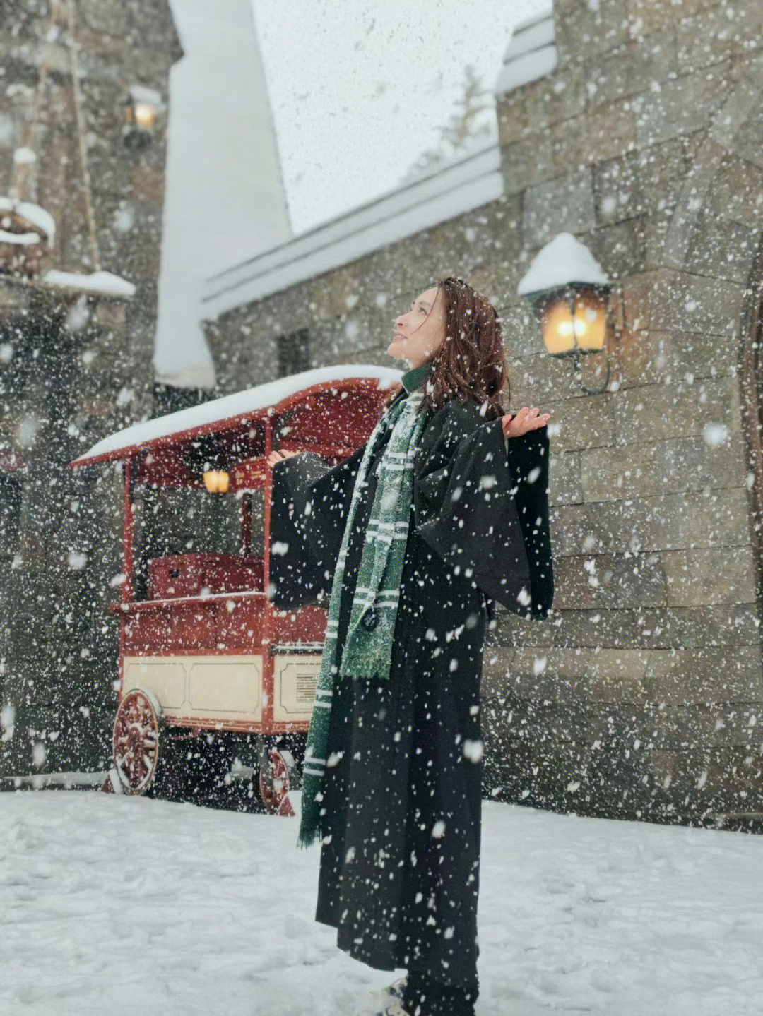 哈利波特雪景剧照图片