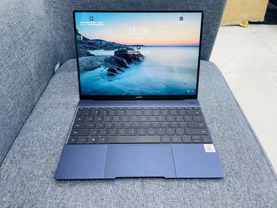 华为matebook x 13英寸笔记本电脑3k全面屏全金属商务办公 星际蓝i7