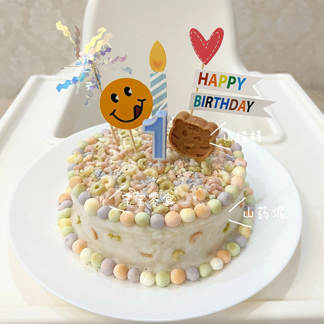 自制无糖生日蛋糕图片