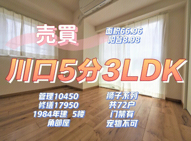 川口3ldk