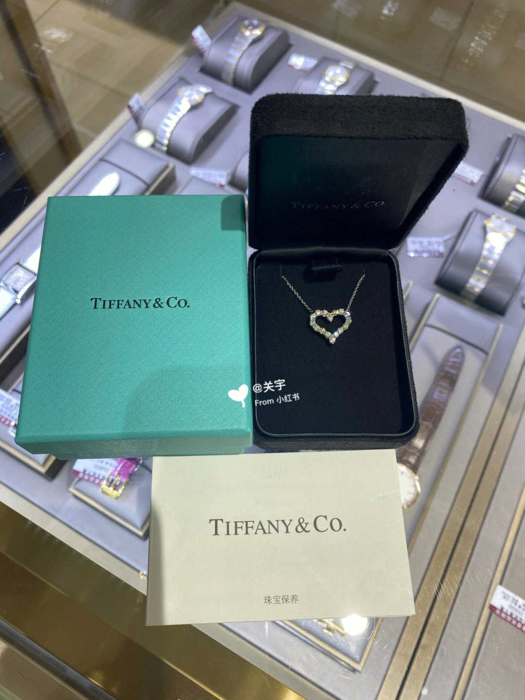 tiffany国内专柜刻字图片