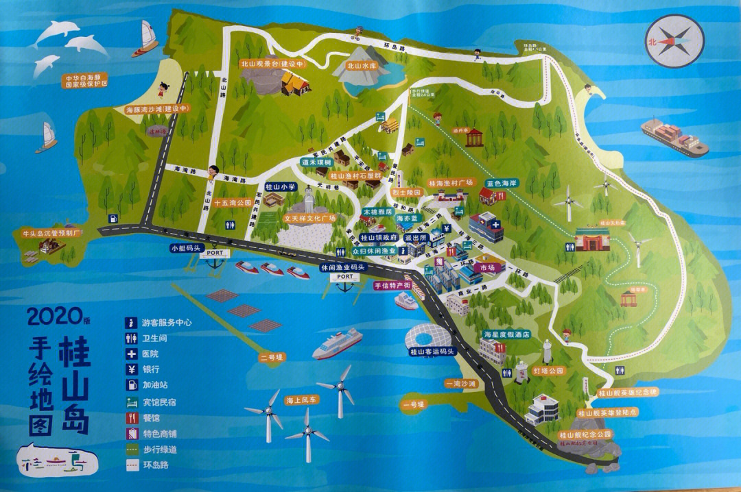 嵛山岛地图图片