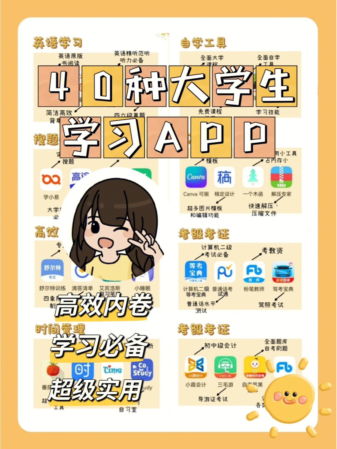 高效内卷学生党必备宝藏学习app