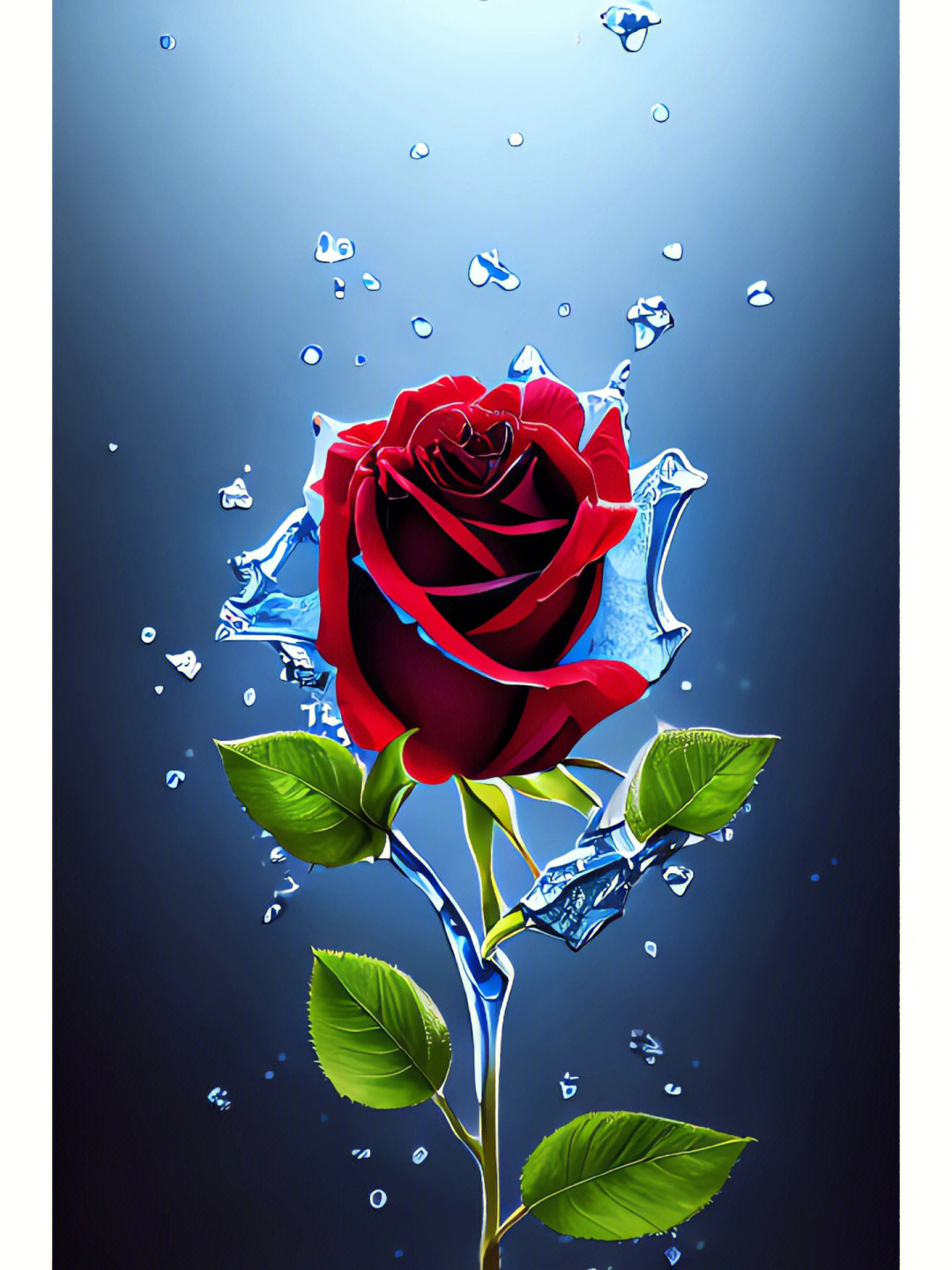 有一种花,叫红玫瑰,它的花语是:玫瑰是红的,紫罗兰是蓝的,糖是甜的