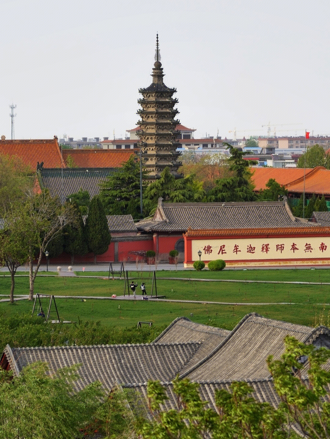 正定临济寺澄灵塔临济宗的祖庭