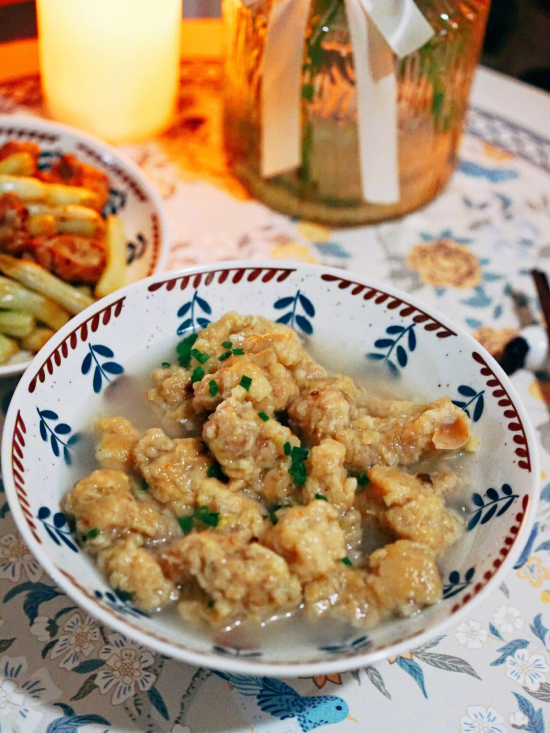 晚餐川味水酥附做法非油炸更健康