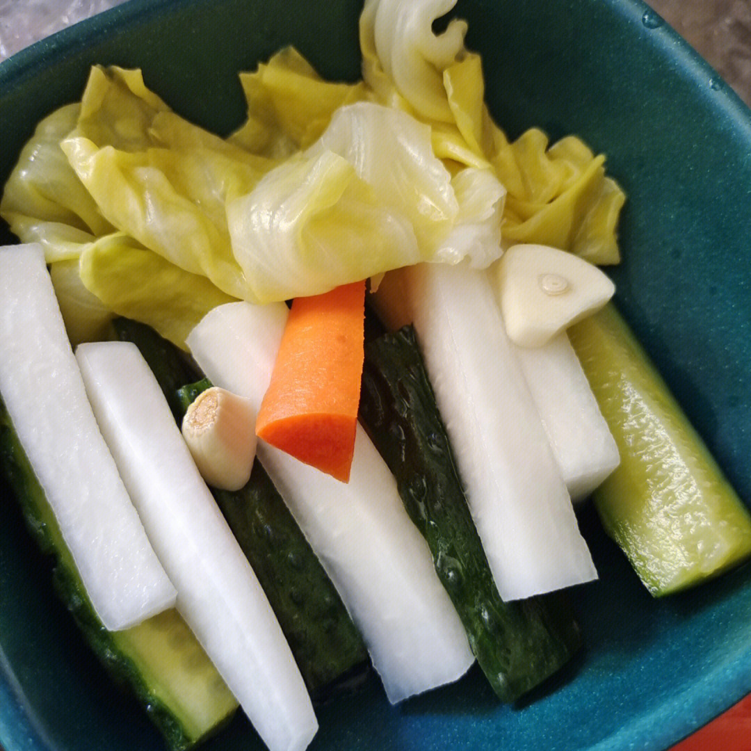 一些自制泡菜