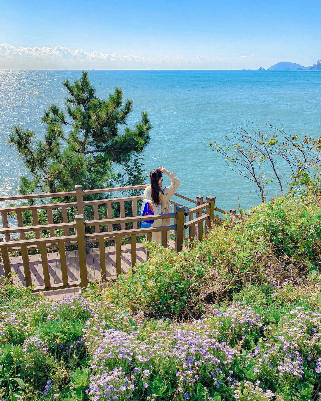 98去很多著名的旅游景点拍照也不错,釜山海云台的每一个角落也都