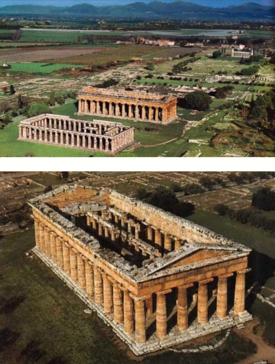 古希腊建筑手抄报图片