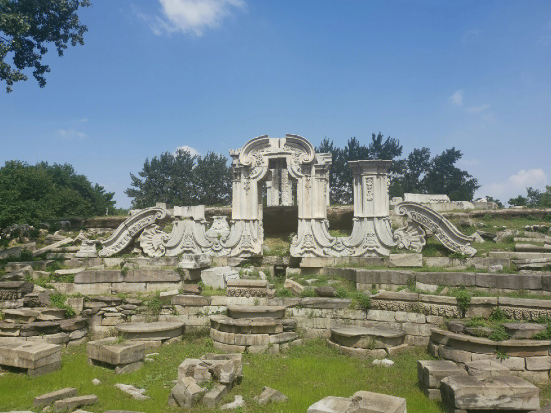 圆明园占地面积图片