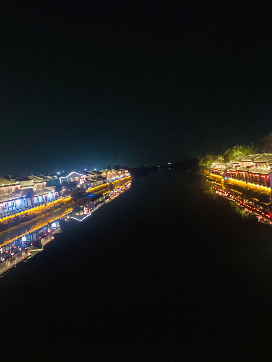 塘栖古镇夜景图片