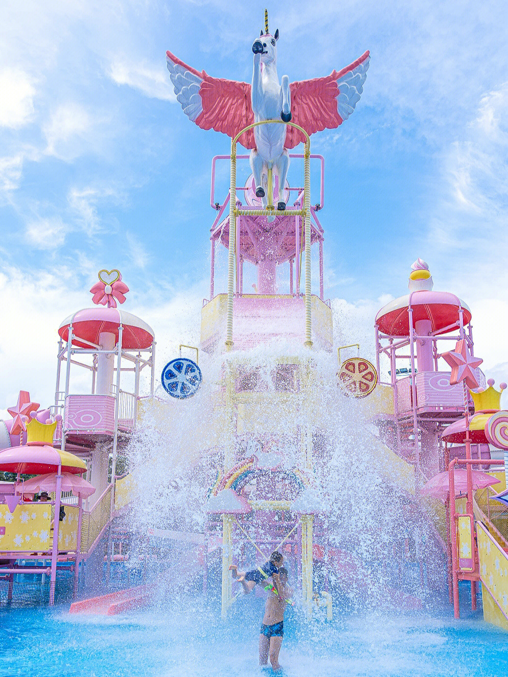 深圳迷你迪士尼61来马卡龙城堡玩水吧