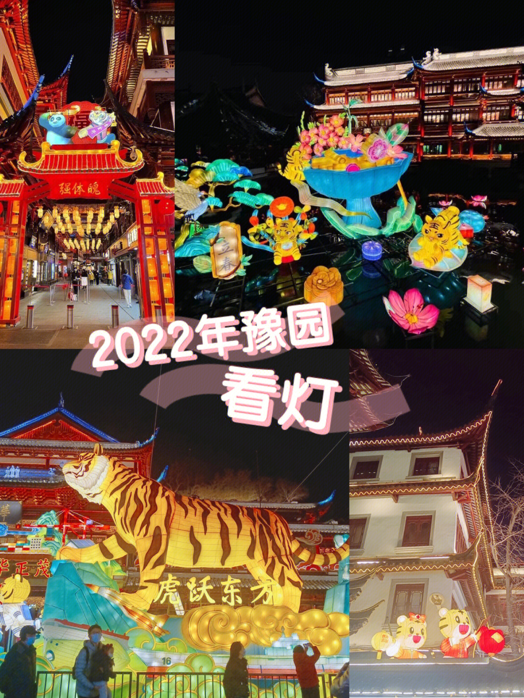 上海2022新年灯图片