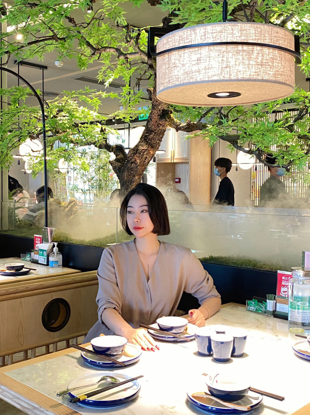 烟台探店绿茶餐厅在大悦城也有喽