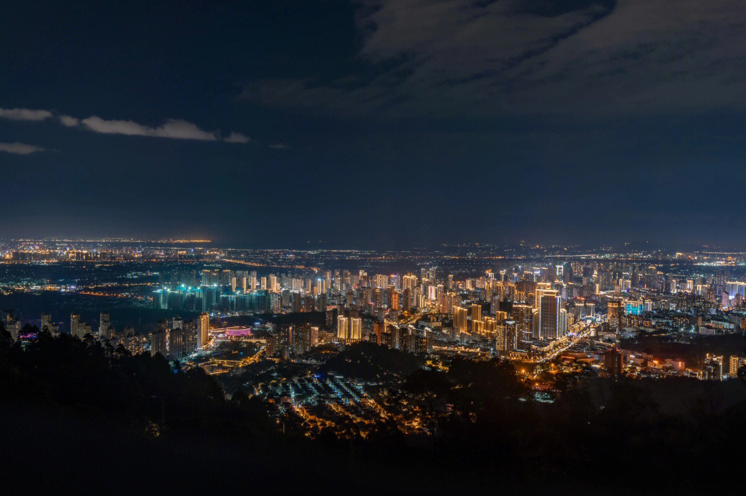 莆田五侯山夜景图片图片