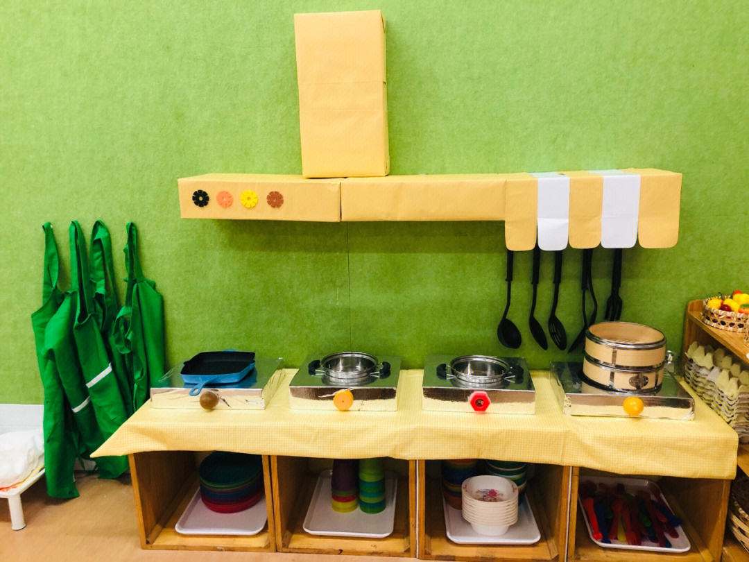 幼儿园小厨房区域规则图片