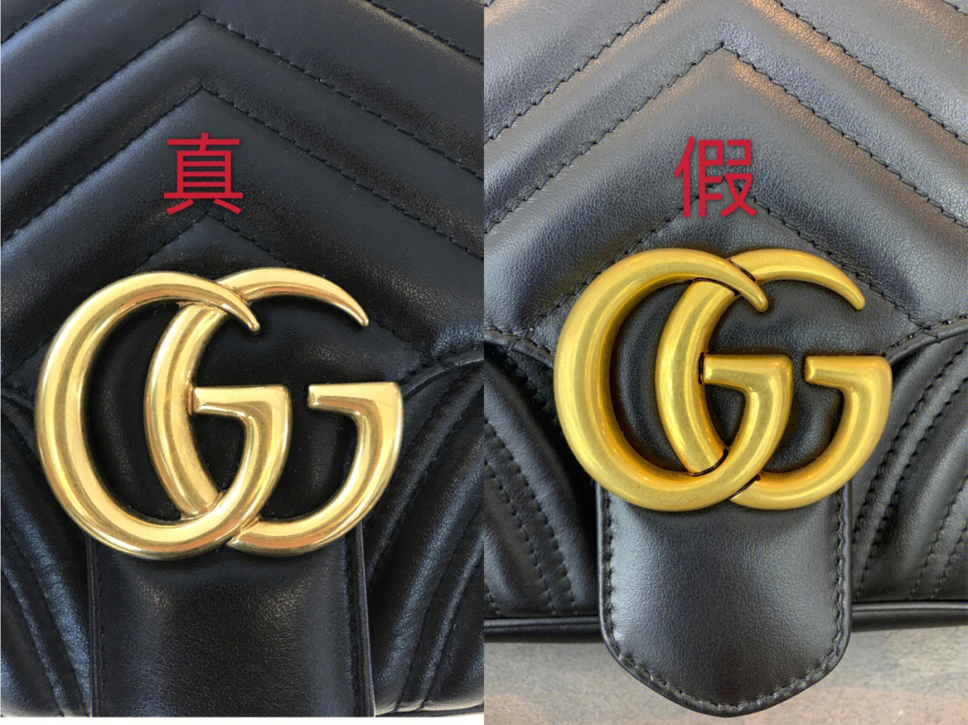 gucci马蒙marmont真假鉴定差点骗过鉴定师