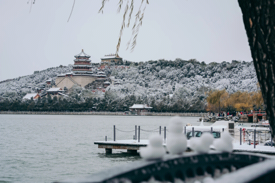 颐和园拍雪景最佳位置图片