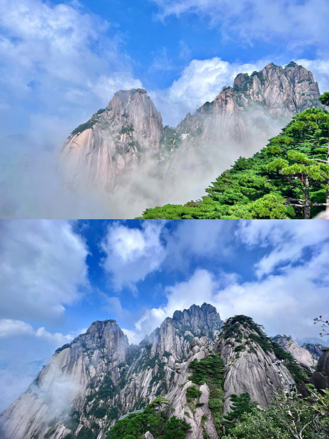 黄山风景区美照