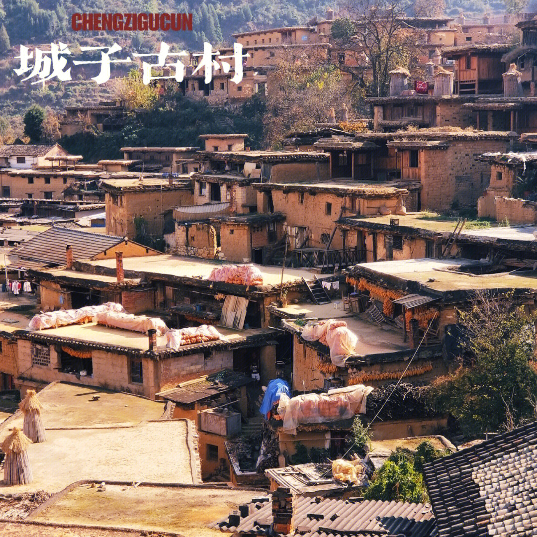 城子古村平面图图片